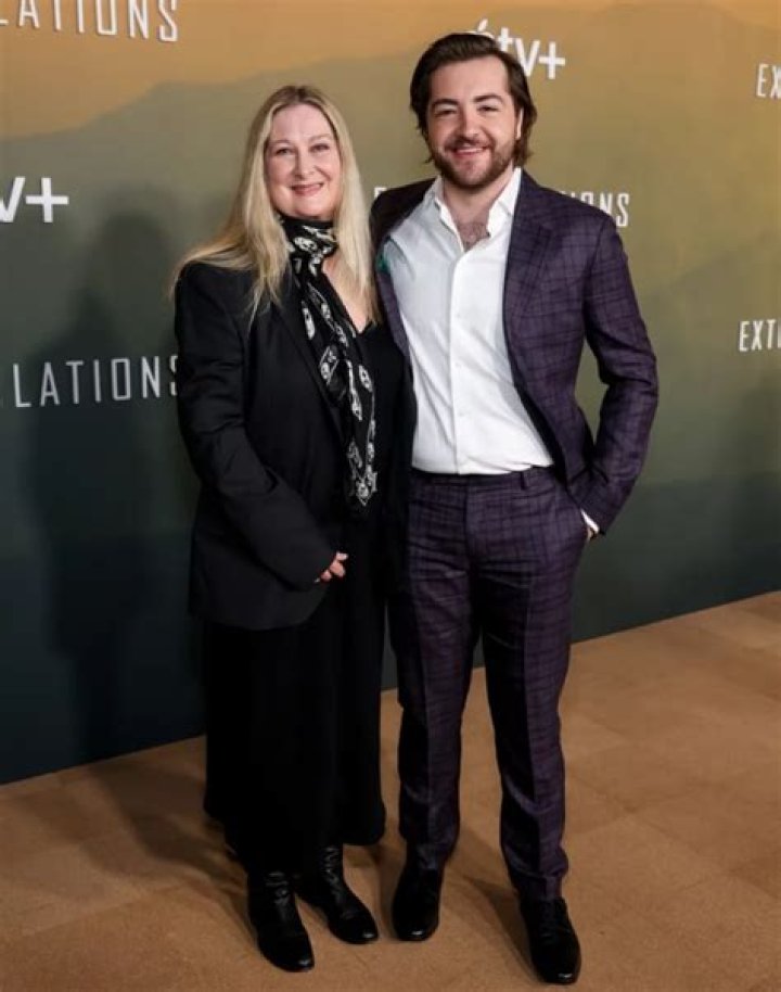 Michael Gandolfini Brings Mom Marcy Wudarski as His Date to “Extrapolations” Premiere