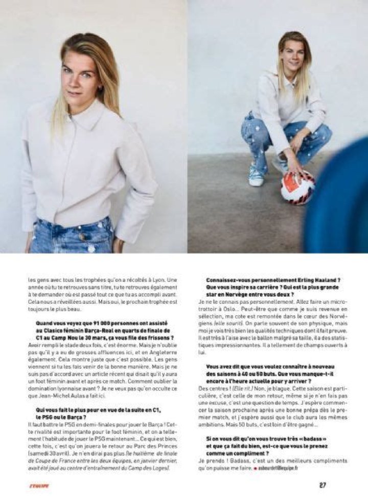 Who is Ada Hegerberg Dating Now