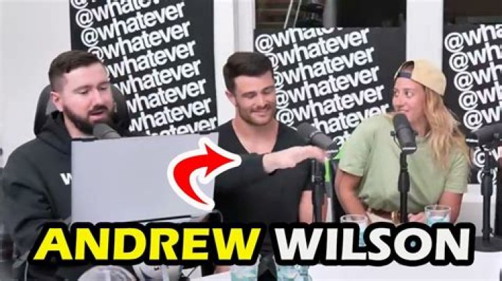 Who is Andrew Wilson Dating Now?
