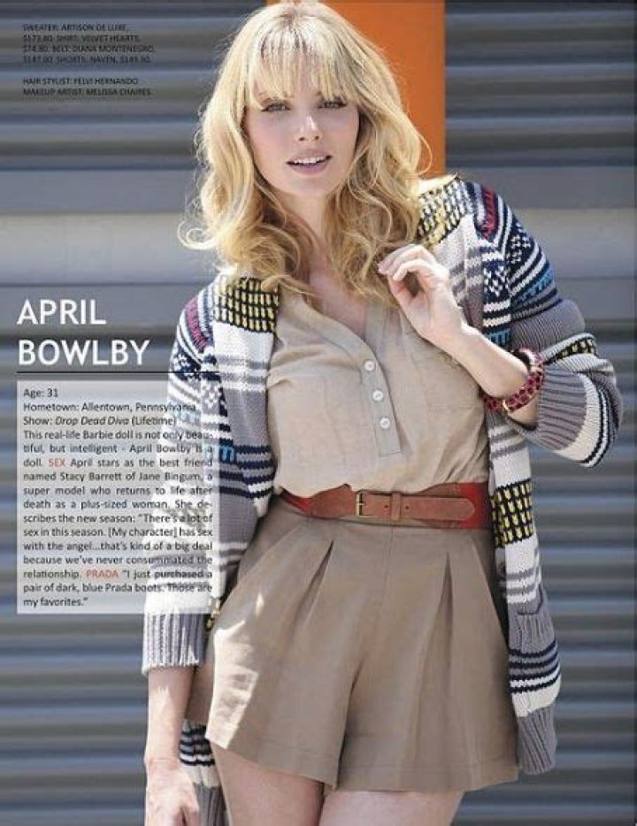 Who is April Bowlby Dating Now