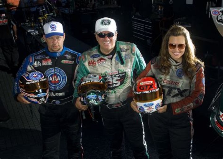 Who is Ashley Force Hood Dating Now