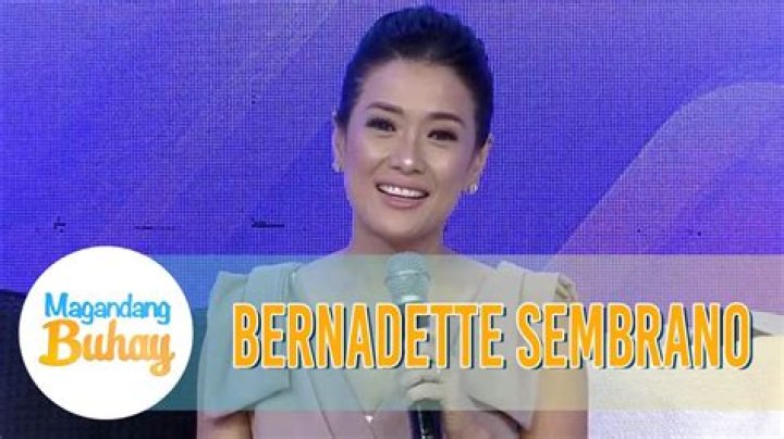Who is Bernadette Sembrano Dating Now