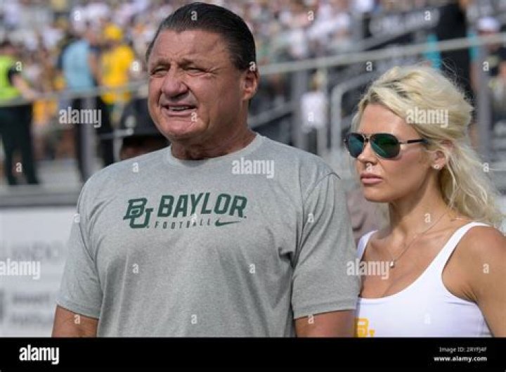 Who is Ed Orgeron Dating Now