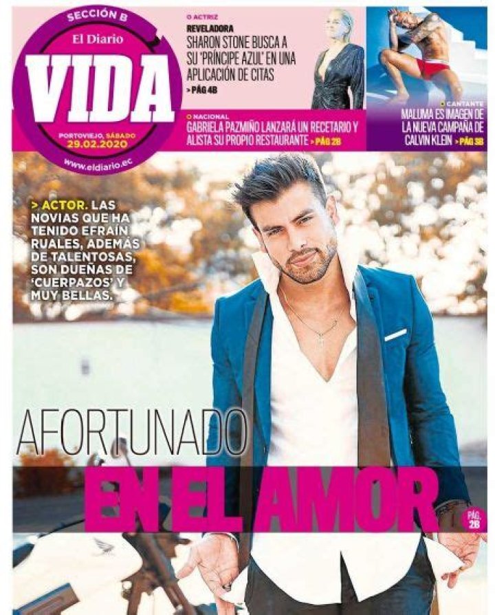 Who is Efraín Ruales Dating Now?