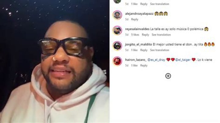 Who is El Taiger Dating Now