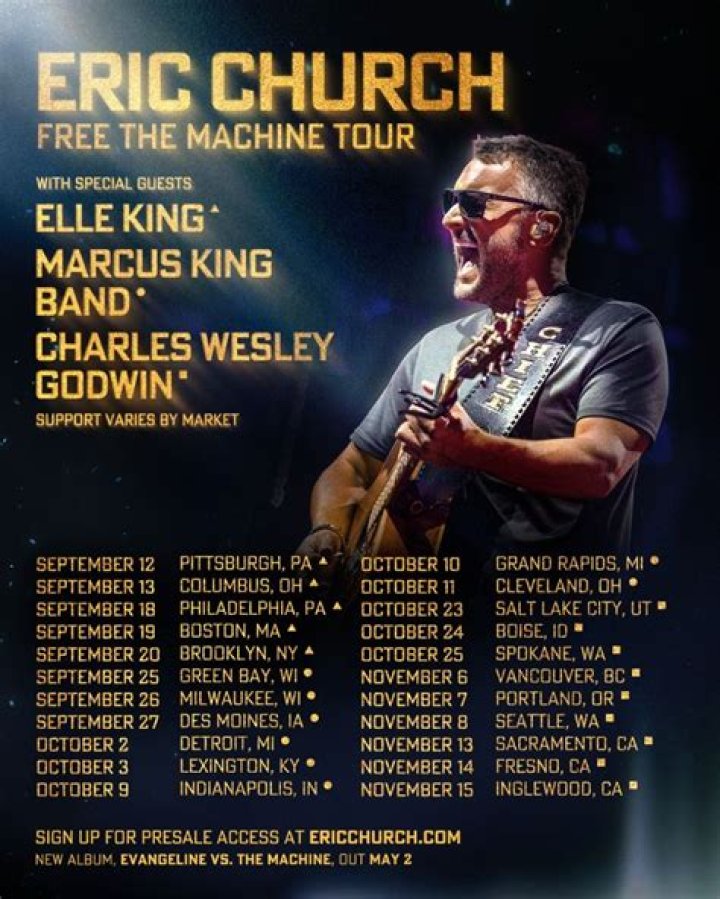 Who is Eric Church Dating Now