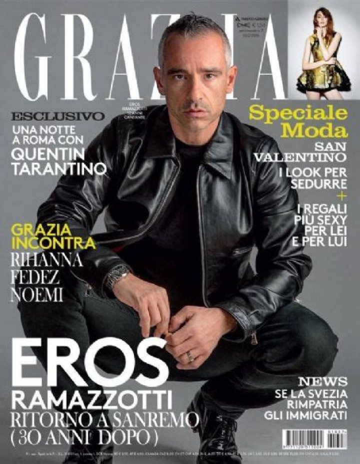 Who is Eros Ramazzotti Dating Now