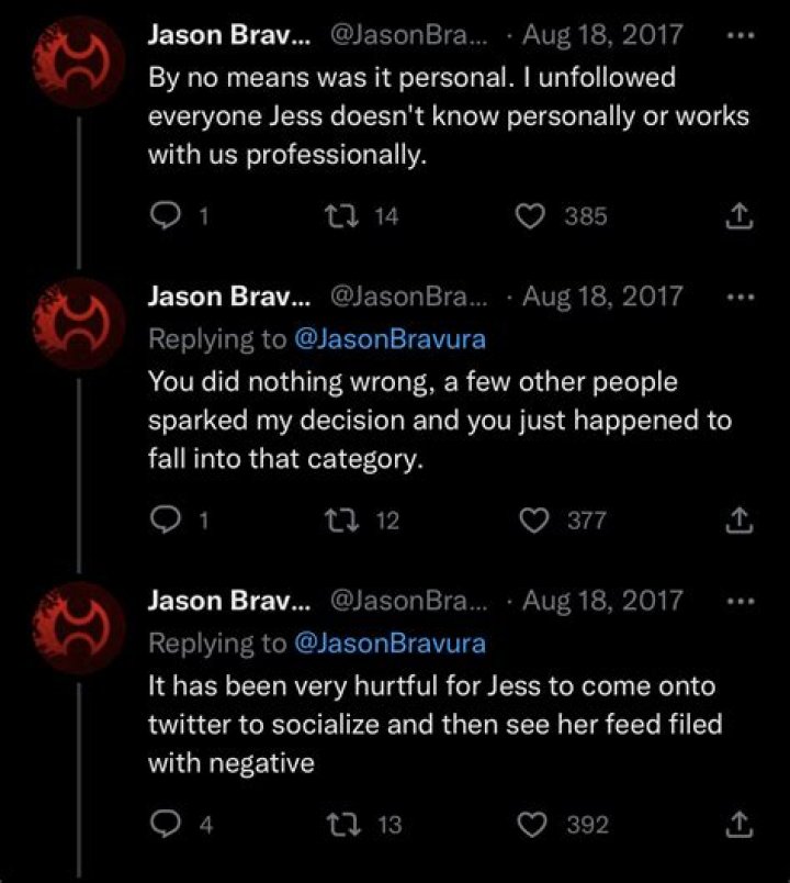 Who is Jason Bravura Dating Now