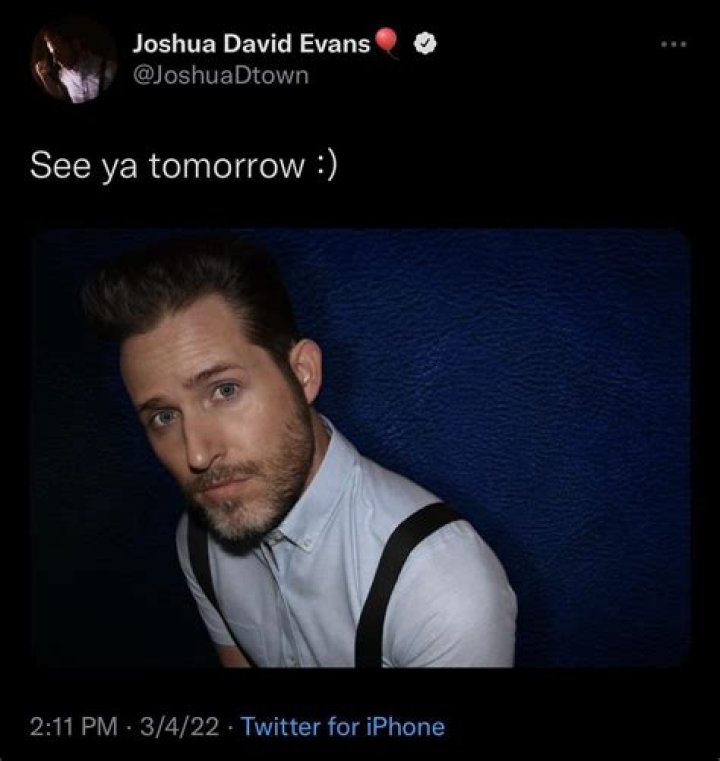 Who is Joshua David Evans Dating Now