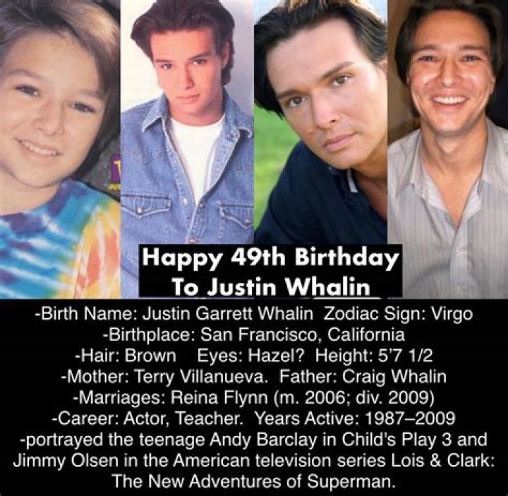 Who is Justin Whalin Dating Now