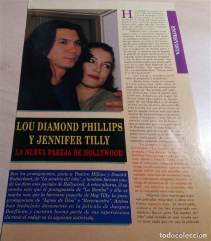 Who is Lou Diamond Phillips Dating Now