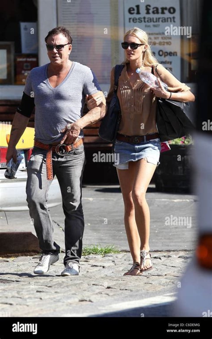 Who is Mickey Rourke Dating Now