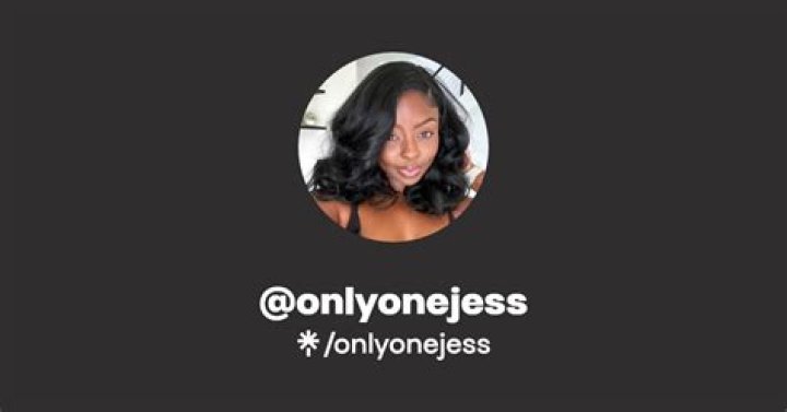 Who is OnlyOneJess Dating Now