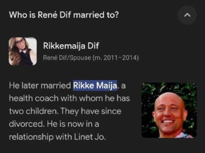 Who is Rene Dif Dating Now?