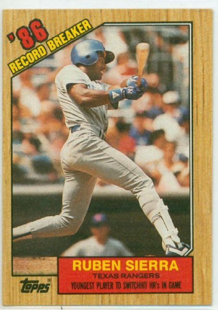 Who is Ruben Sierra Dating Now