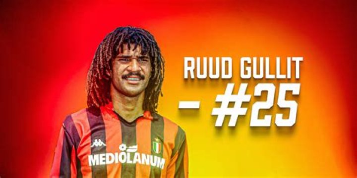 Who is Ruud Gullit Dating Now