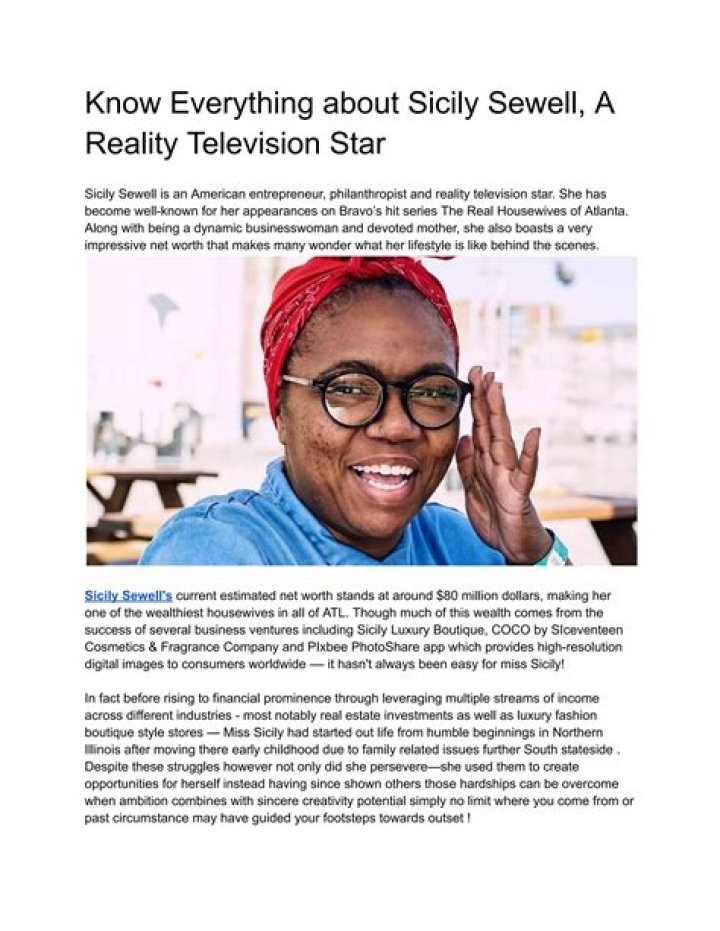 Who is Sicily Sewell Dating Now?