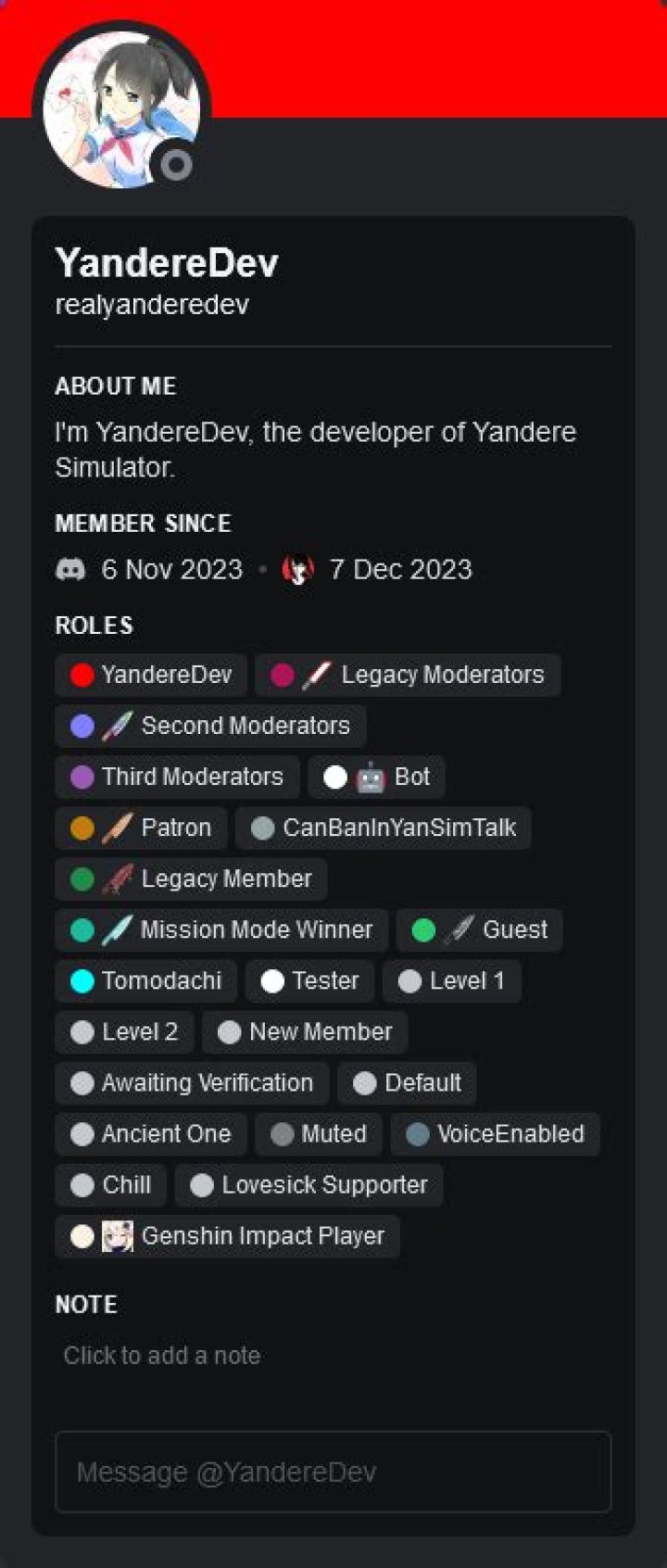 Who is YandereDev Dating Now